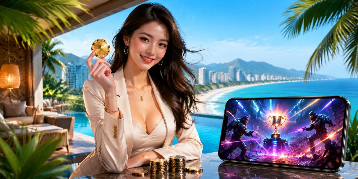 Người dùng trẻ tại Đà Nẵng theo dõi và đặt cược esports gần bãi biển